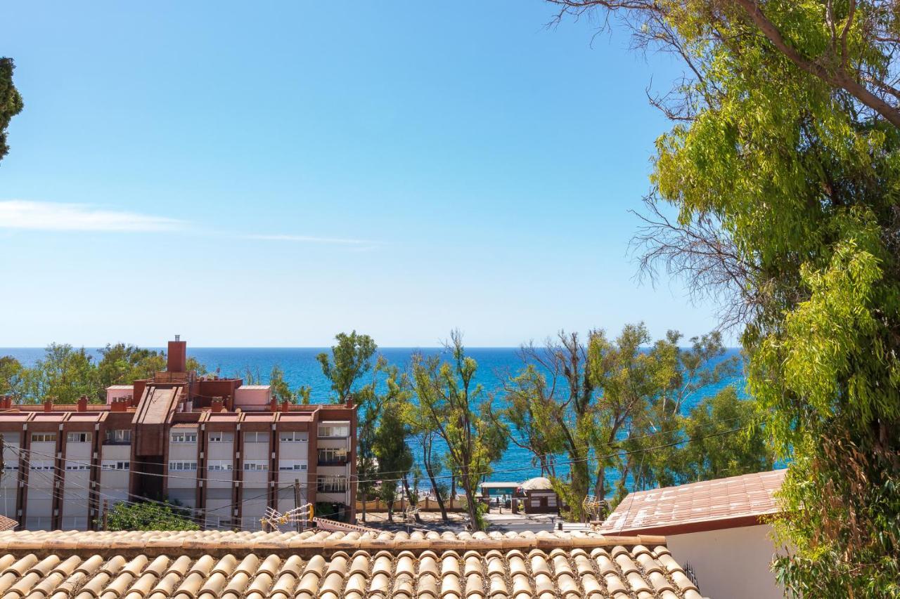Casa De La Playa. Beach House With Magnificent Sea Malaga Exterior photo