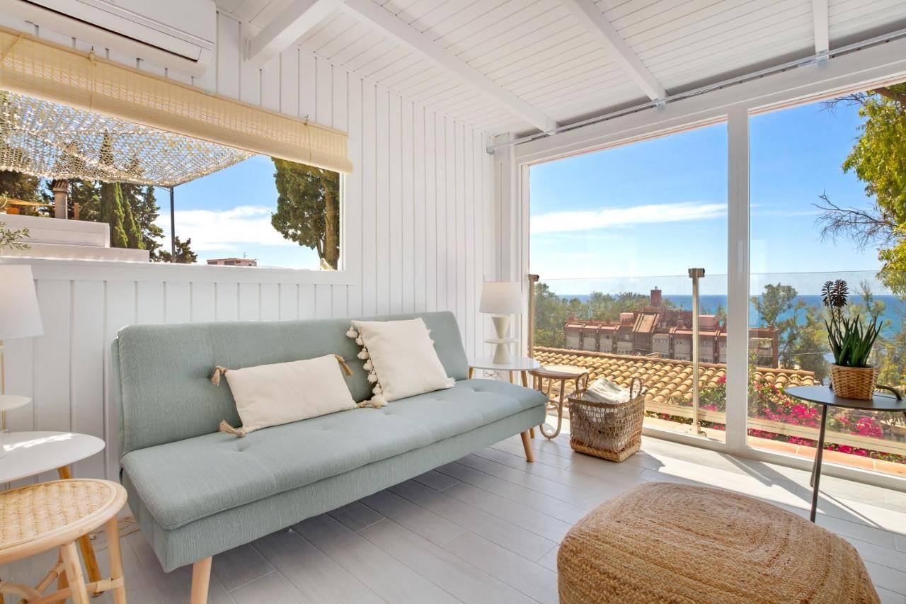 Casa De La Playa. Beach House With Magnificent Sea Malaga Exterior photo
